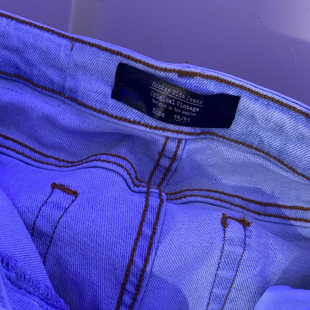 Blue Monkey Ride Jeans - Picture 2 of 3